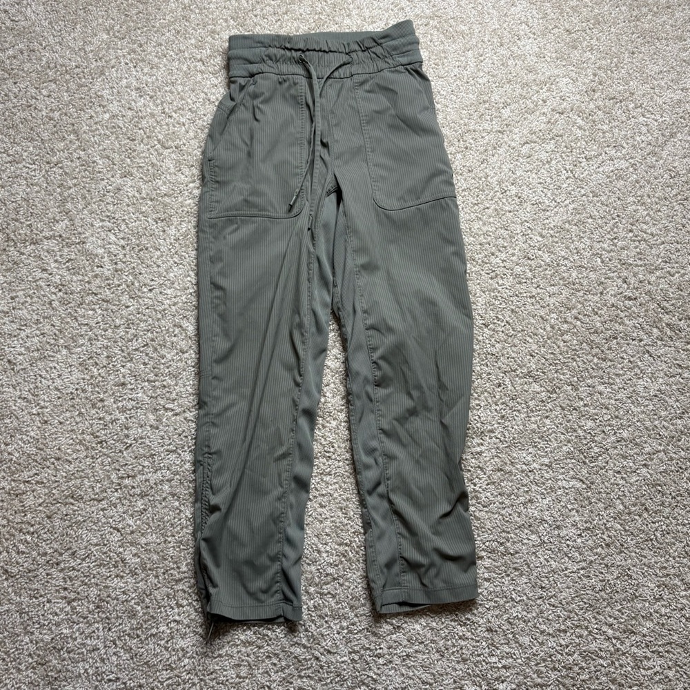 lululemon athletica Olive Green Ankle Pants
